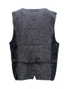 Vlas Blomme blue patterned waistcoat shop online womens vests