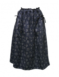 Vlas Blomme gonna blu a fiori grigi gonne donna Vlas Blomme gonna blu a fiori grigi gonne donna acquista online