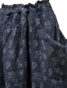 Vlas Blomme gonna blu a fiori grigi prezzo 13518106 69 NAVYshop online