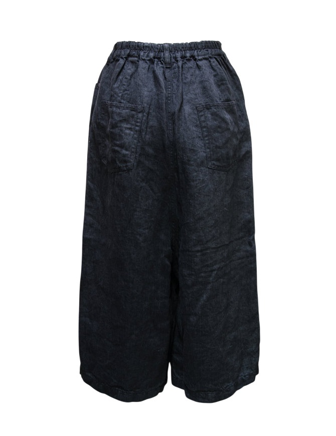 Vlas Blomme pantaloni ampi in denim di lino neri 13515096 00 BLACK Vlas Blomme pantaloni ampi in denim di lino neri 13515096 00 BLACK pantaloni donna online shopping