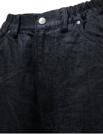 Vlas Blomme wide black linen denim pants Vlas Blomme wide black linen denim pants price