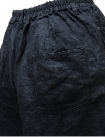 Vlas Blomme pantaloni ampi in denim di lino neri pantaloni donna Vlas Blomme pantaloni ampi in denim di lino neri pantaloni donna acquista online