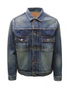 Japan Blue Jeans 14.8oz denim jacket in shaded blue buy online JBGJ1000 14.8oz DENIM D01