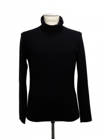 Maglia nera Label Under Construction collo alto 22YMSW54 WA11 RG 22/8