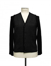 Cy Choi black and white polka dot cardigan online