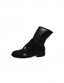 Black leather Guidi 698 boots buy online