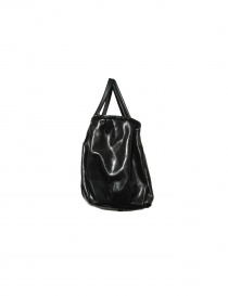 Delle Cose bright black leather bag buy online