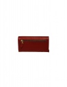 Il Bisonte long red wallet with zippers shop online wallets