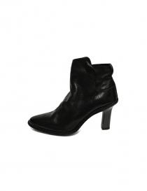 Black leather Guidi MC87 shoes buy online