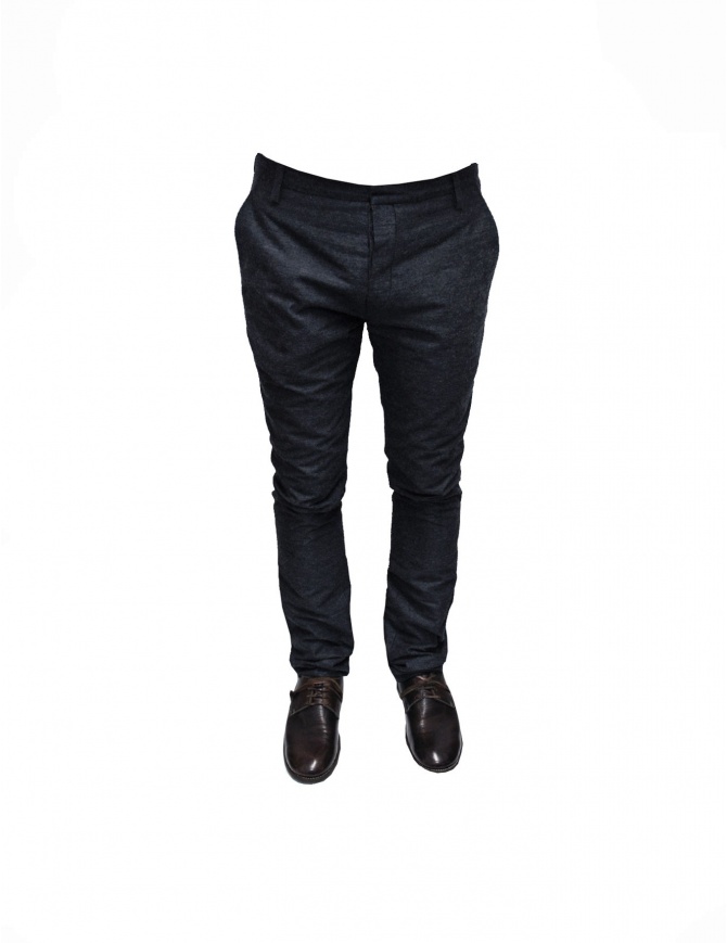 Pantalone Adriano Ragni grigio misto cotone 7ARPN01CW27UN 7/8 pantaloni uomo online shopping