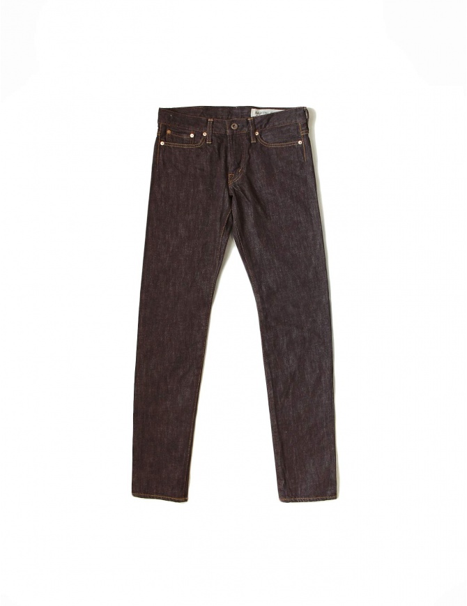 Jeans Kapital Indigo N. 8 marrone melange K1408LP18 jeans uomo online shopping