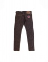 Jeans Kapital Indigo N. 8 marrone melangeshop online jeans uomo