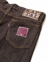 Kapital Indigo N. 8 brown melange jeans K1408LP18 buy online