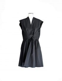 Gustavo Lins black wool short dress 14FR02 FOX.1 order online