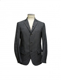 08SIRCUS gray horizontal stripes jacket on discount sales online