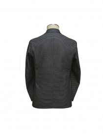 08SIRCUS gray horizontal stripes jacket
