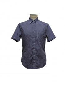 Camicia Gitman Bros a quadretti blu GV21 M407 41 order online