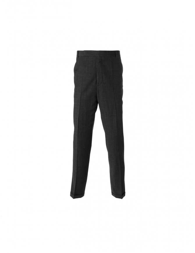 Pantalone carven nero in lana 2450p90 999 pantaloni uomo online shopping