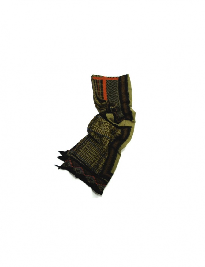 Kapital scarf K1512XG451 KHAKI scarves online shopping
