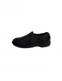 Black leather Guidi 109 shoes (female style) buy online