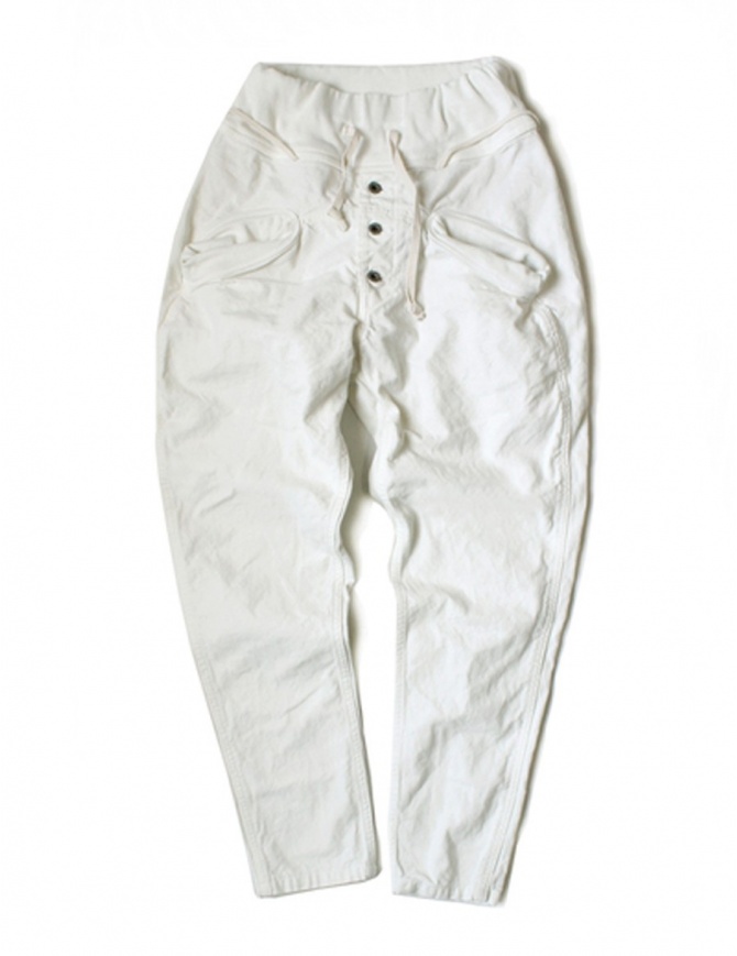 Pantalone bianco Kapital EK-169 Pantalone bianco Kapital EK-169 pantaloni donna online shopping