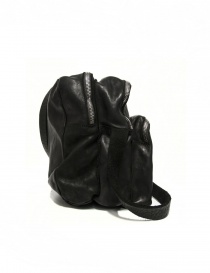 Black leather Guidi BR0 bag buy online