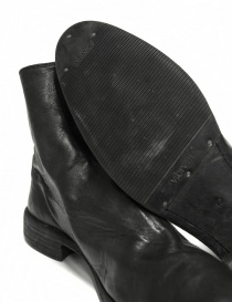 Black leather ankle boots 0X08A Guidi price