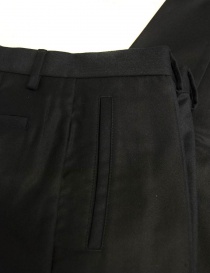 OAMC navy blue wool trousers mens trousers buy online