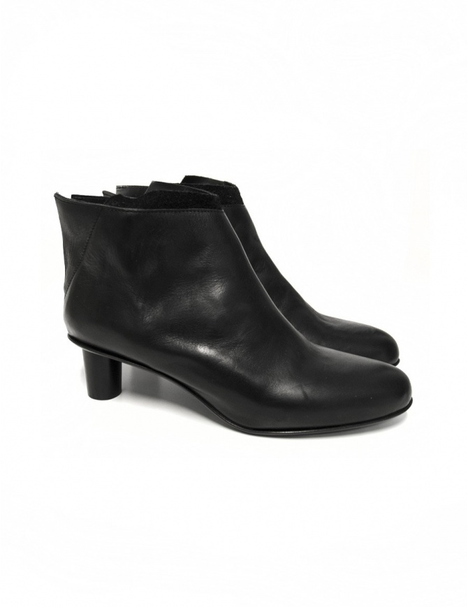 Barny Nakhle black leather shoes TINO-SHINY-C womens shoes online shopping