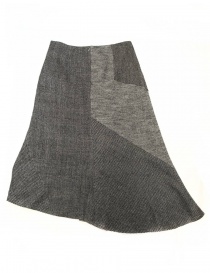 Fadthree grey asymmetric skirt buy online