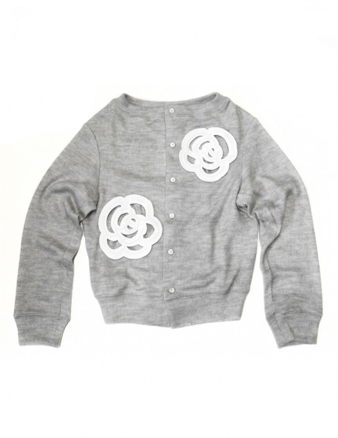 Miyao grey cardigan ML-B-05 GRAY WHT womens cardigans online shopping