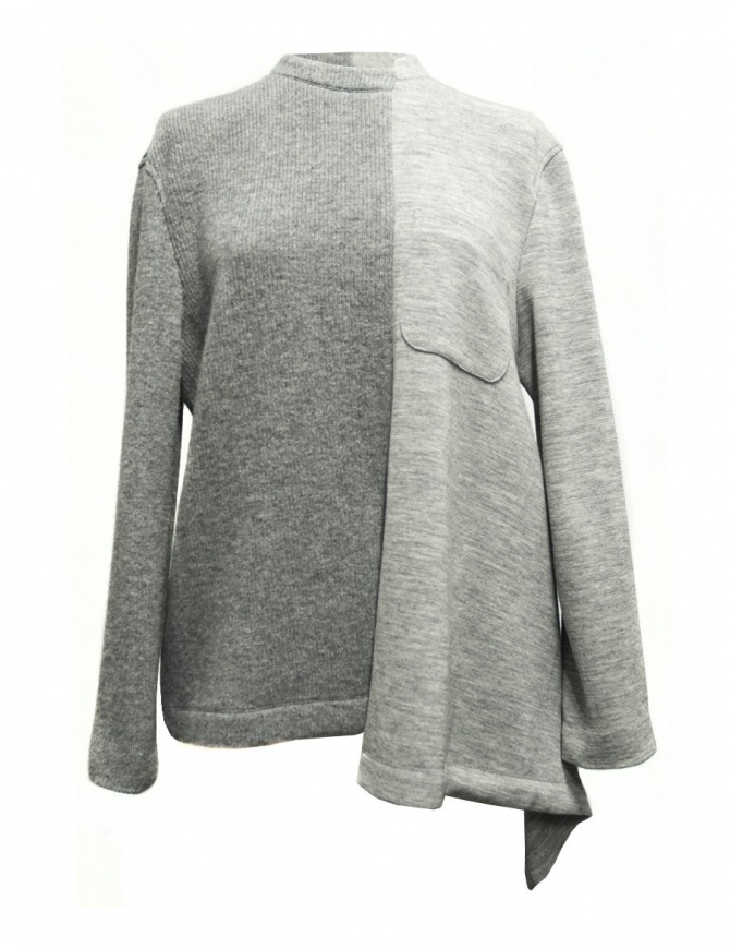 Fad Three grey sweater 14FDF07-04-1 01 GRAY women s knitwear online shopping