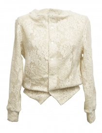 Cardigan bianco Miyao ML-B-12 NATURAL