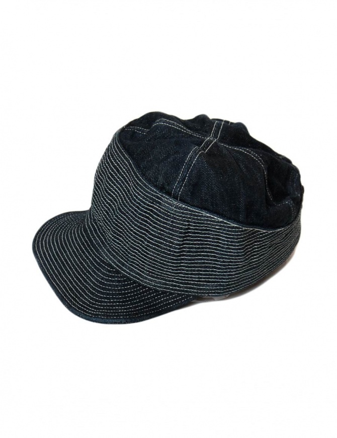 Cappello Kapital colore navy EK-348 DARK cappelli online shopping