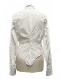 Camicia asimmetrica Marc Le Bihan colore bianco acquista online