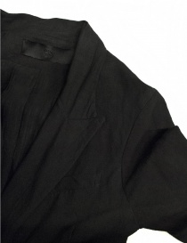 Marc Le Bihan black knotted suit jacket price