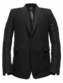 Carol Christian Poell Scarstitched black suit jacket GM/2621B LINKS/10 order online