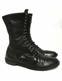 Guidi 212 black leather ankle boots 212-KANGAROO