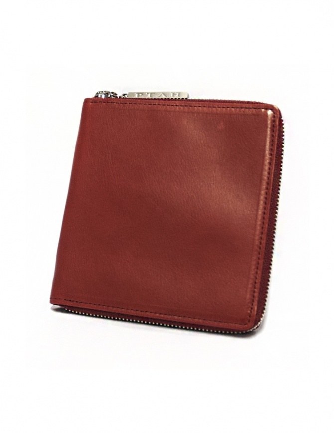Ptah red leather card holder PT130105 RED wallets online shopping