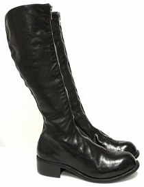 Womens shoes online: Guidi PL3 black leather boots