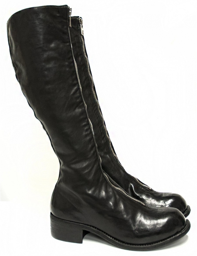 Guidi PL3 black leather boots PL3-HORSE-FG womens shoes online shopping