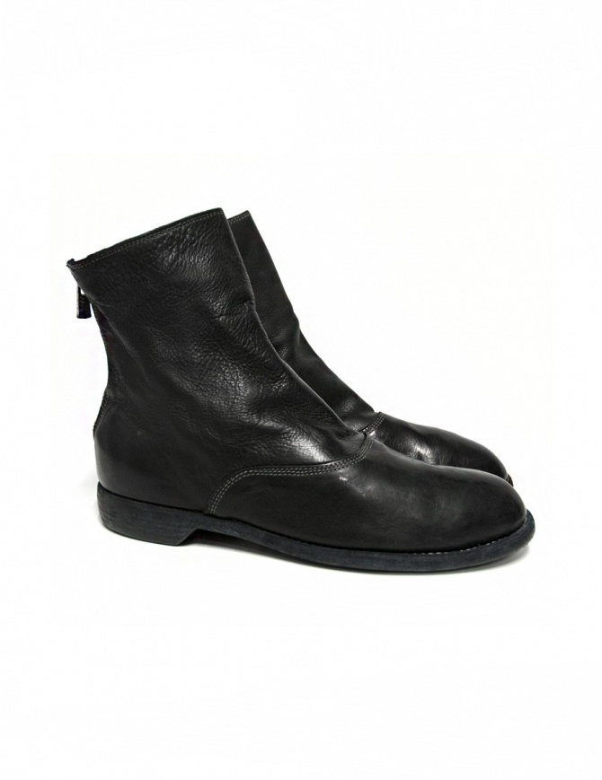 Guidi 211 black leather ankle boots 211-CALF-FG- mens shoes online shopping
