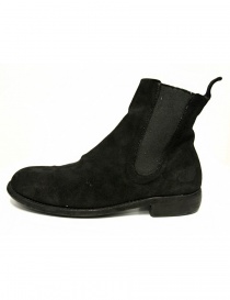 Stivaletto Guidi 96 in pelle scamosciata nera acquista online