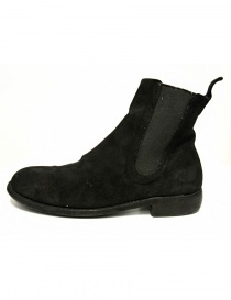 Stivaletto Guidi 96 in pelle scamosciata nera