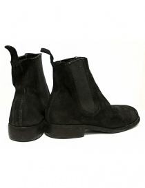 Black suede leather ankle boots 96 Guidi price
