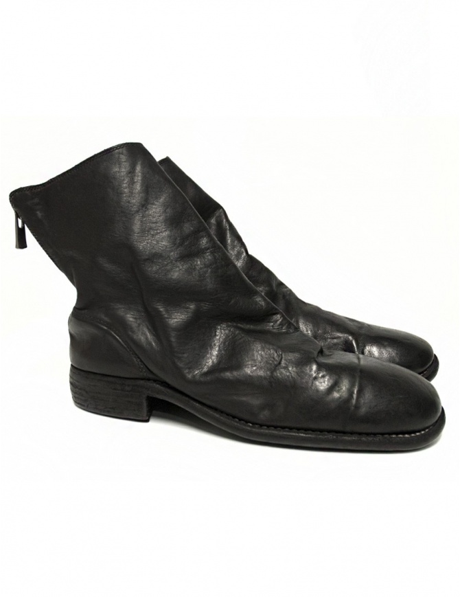 Guidi 986 black leather ankle boots 986 HORSE FG BLKT mens shoes online shopping