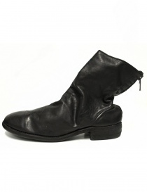 Guidi 986 black leather ankle boots