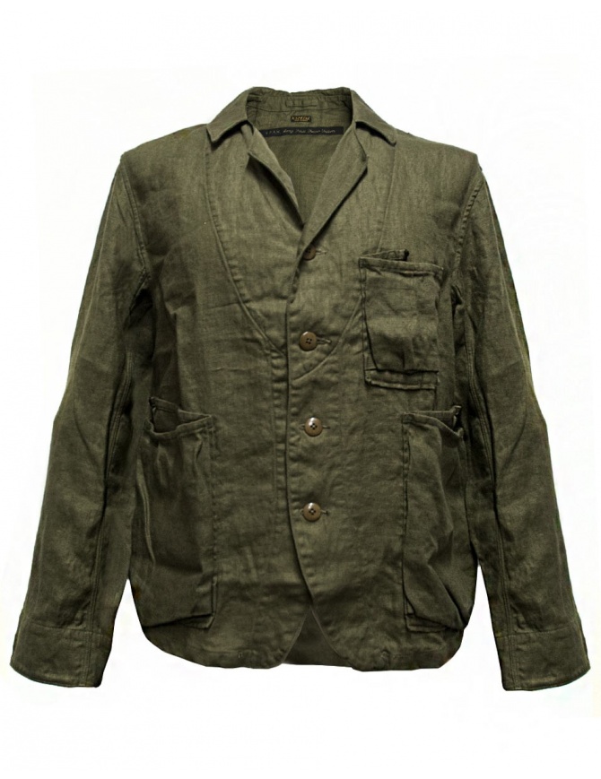 Kapital army green jacket K1604LJ108 KHAKI mens suit jackets online shopping