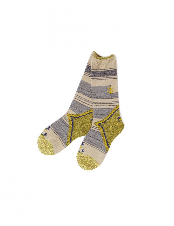 Kapital beige socks K1610XG591 BEIGE socks online shopping