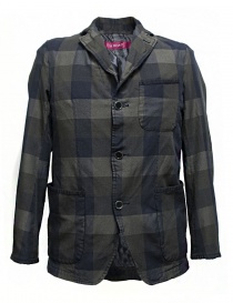 Mens suit jackets online: Sage de Cret checked jacket